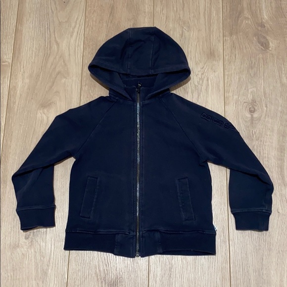 Kids Hugo Boss Zip Hoodie - Picture 2 of 6